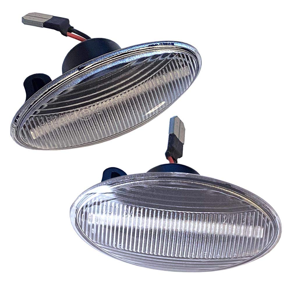 R-Field LED Side Marker, Flashing Type, Clear Lens, Built-in Anti-Hifra Resistor, LED Turn Signals