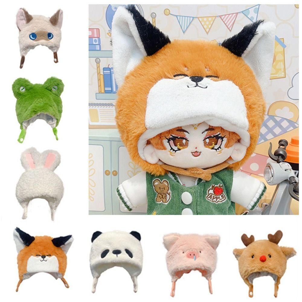 

Siamese Cat Plush Doll Head Covering Panda Idol Cotton Doll‘s Clothes Doll Accessories