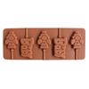 Lollipop Silicone Mold Chocolate Cake Fondant Cookie Mould DIY Baking Tools