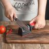 Aiguiseur Manuel à Trois Étapes pour Couteaux & Ciseaux pour la Cuisine & les Chambres d'Étudiant