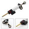 Motorcycle Steering Damper With Adjustable Shock Absorption Lightweight Aluminum Construction Fit For Precise Handling