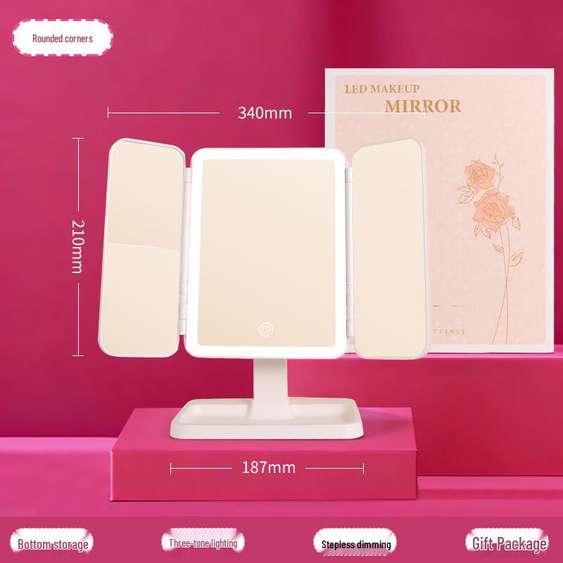 Oeny Smart LED Desktop Makeup Mirror