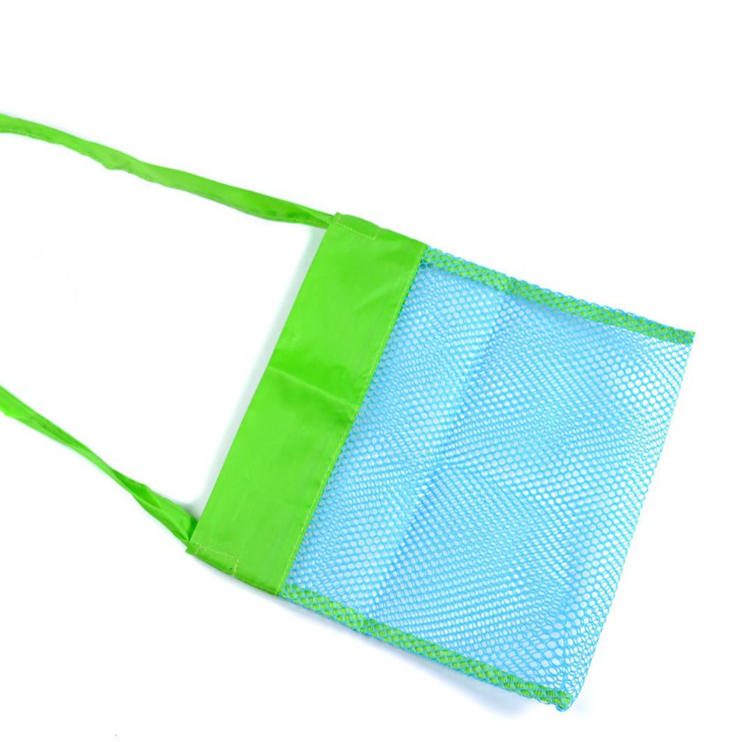 

Популярная детская пляжная игрушка сетчатая сумка - Большая вместимость для хранения уличных песочных инструментов