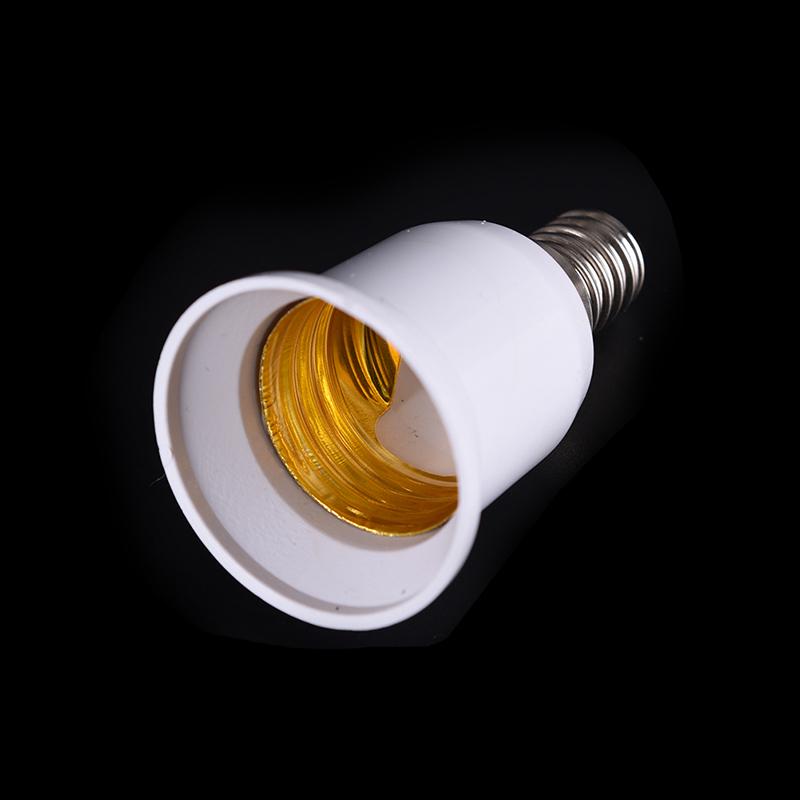 5Pcs E14 To E27 Base Screw Light Lamp Bulb Holder Adapter Socket Converter