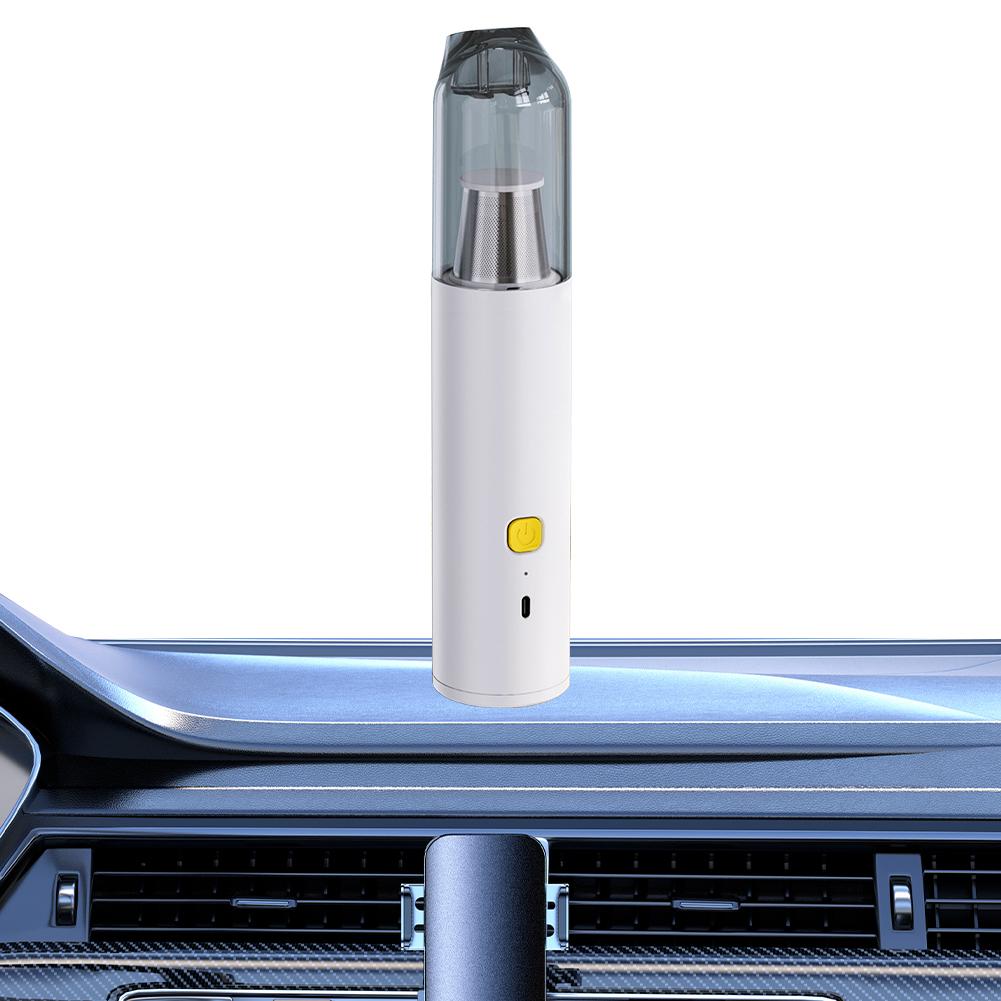 

Handheld Cordless Vacuum Cleaner Multi-Nozzles High Power Vacuum Cleaner Type-C Rechargeable for Car Home Keyboard Cleaning