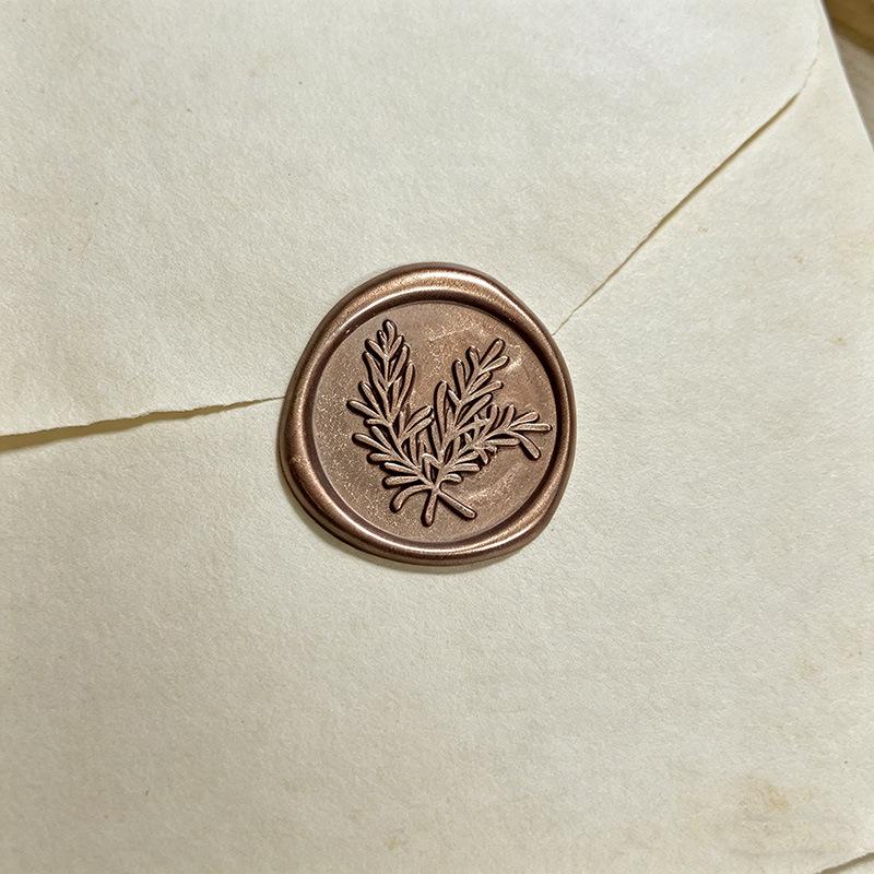 Wax Seal Stamp Kit: Embossed Stamp, Sealing Wax, Stickers for Envelopes, Postcards, Love Letters, and Gifts