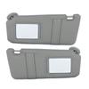 Powerful Gray Car Sun Visor Shade Pair Left & Right Side W/O Sunroof Sun Visor Shade For Toyota Camry 2007-2011