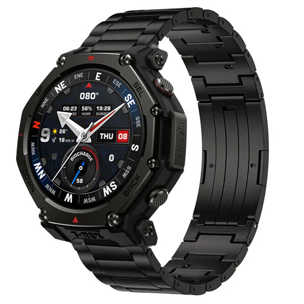 22mm 20mm Quick release Titanium Strap for Amazfit T-Rex3 Pro 48mm 44mm Wristband for Amazfit Balance 2/Bip 6 5/Active 2/GTS/GTR