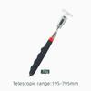 Extendable Magnetic Pickup Tool with LED Light | Retrieving Dropped Screws,Nuts,Bolts| Flexible Grabber for Tight Spaces & Hard