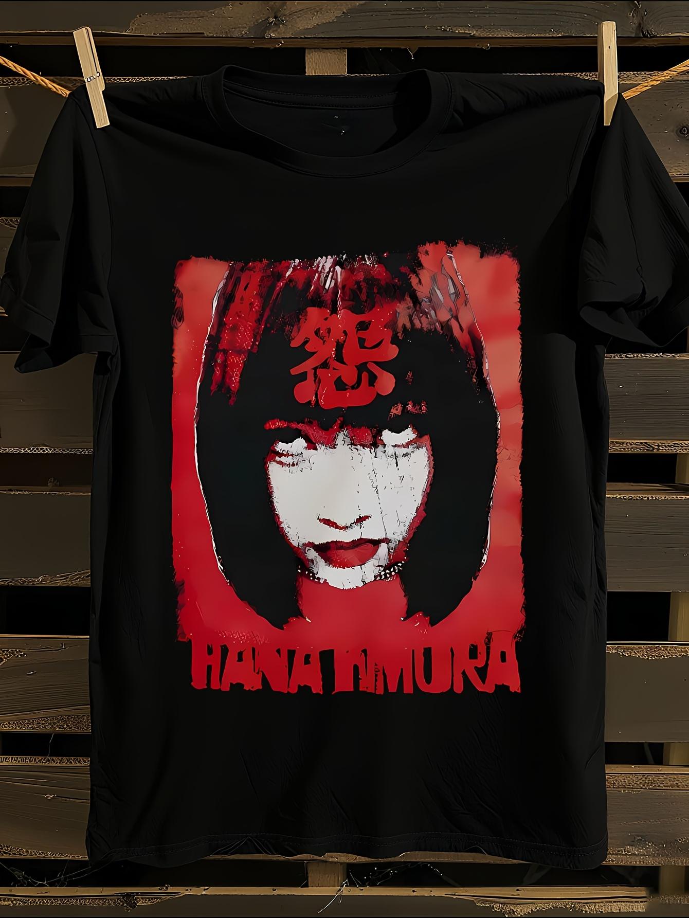 

Hana Kimura Stardom Japan Wrestling T-Shirt Mens Tshirt Womens Tshirts with Letters Print Short Sleeves T-Shirt Casual Street Tee Shirt Top XXXXL