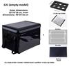Thiened Große Mittlere Kleine Größe 62L Mahlzeit sehr Box Isoliert Wasserdicht Fast Food Tasche Picknick BBQ Zubehör Cam Ausrüstung
