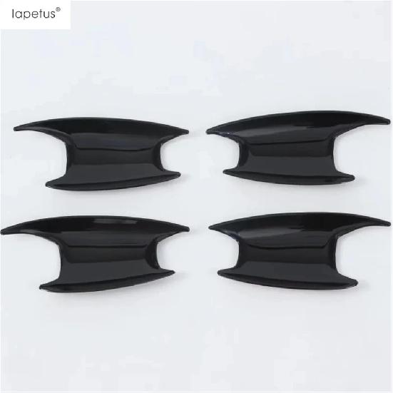 Car Door Handle Bowl Cap Pull Doorknob Catch Decoration Cover Trim For Chevrolet Tracker Trax  2024 Carbon Fiber Accessories