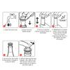 10Pcs Wine & Beverage Bottle Stoppers Silicone Sealed Wine Saver Preserver Reusable Wine Corks Plug for Gift Bar Party