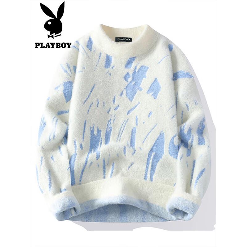 PLAYBOY Men s Winter Warm Knit Pullover XL