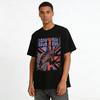Vintage British Style Rock Gesture Guitar Print Unisex T-Shirt Pure cotton T-shirt