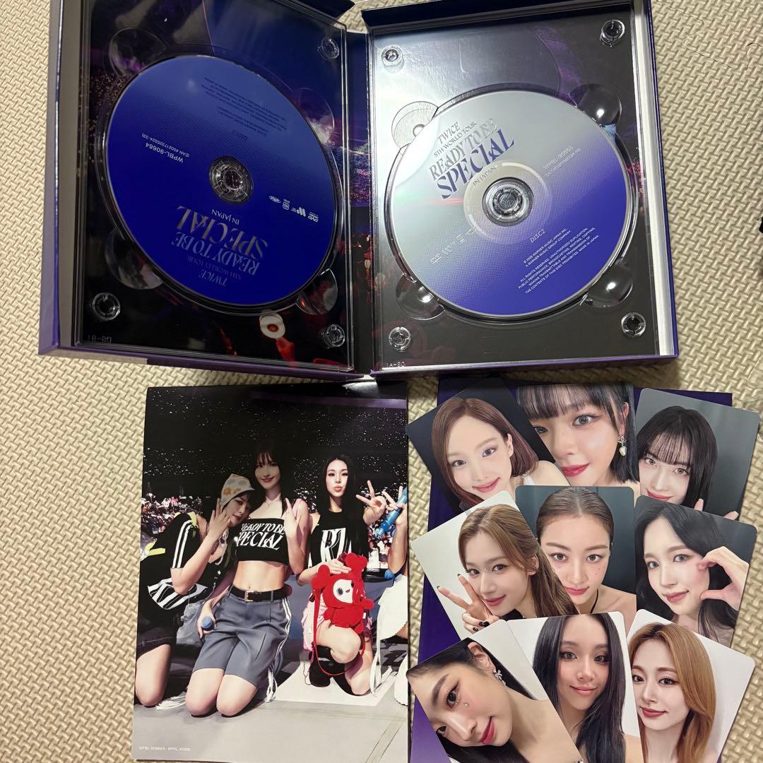 

[USED] TWICE READY TO BE SPECIAL DVD First Press Limited Edition
