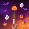 Flashing Lights Glow Stick Pumpkin Halloween Wands Halloween Party Light Up Wand  Party Favors