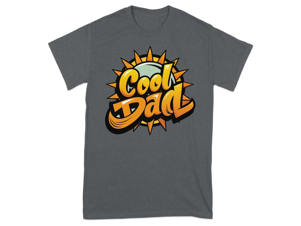 Cool Dad Graphic T-Shirt Unique Father's Day Gift Trendy Dad Shirt Cool Dad Summer Tee Fun Dad Casual Wear Men Clothing