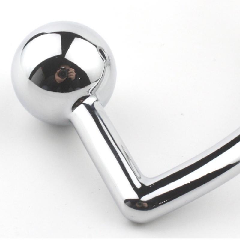 Rustfritt stål metall krok forsinkelsesring for menn