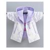 Girls Reversible Fleece Lined Hooded Jacket Big Kids Casual Windproof Outerwear