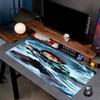 Demon Slayer Print Mouse Pad, Anti‑Slip Desktop keyboard Mat, for PC Laptop Gaming Working Daily Use, Cool Festival Surprise Gift
