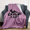 1pc DAF XF Soft Flannel All Season Throw for Home, Office, Outdoor UseDurable Comfort Soft Warm Throw for Home