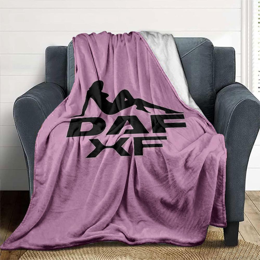 1pc DAF XF Soft Flannel All Season Throw for Home, Office, Outdoor UseDurable Comfort Soft Warm Throw for Home