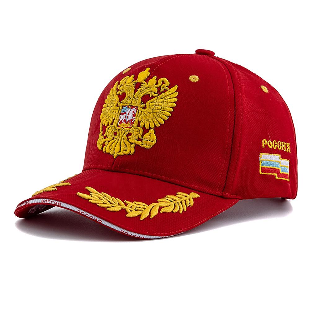 Unisex Caps Russian Double-Headed Eagle Flag Emblem Embroidery Baseball Cap For Men Women Casual Outdoor Sports Hat Cap