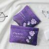 Oil-painting Fabric Auto-open Mini Makeup Pouch, Fits Cables, Charger, Lipstick & Earbuds, Artistic & Portable.