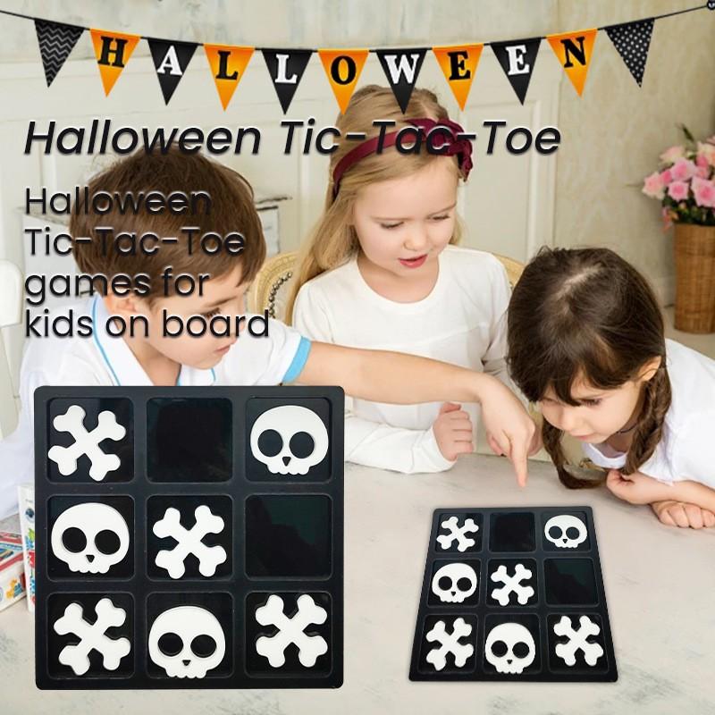 Wooden Puzzle Toys, Halloween Board Games, Cute Skulls And Family Board Games For Kids And Adults
