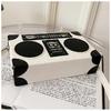 Fun Creative Radio Shape Women Handbag Fun Retro Individual Crossbody Bag Vintage Shoulder Bag Unique Small Box Messenger Bag