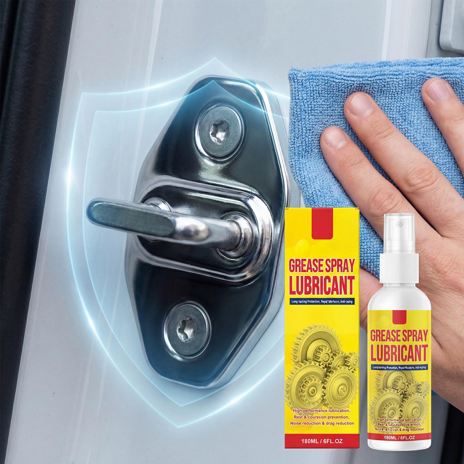 180ml Anti-Rust Lubricant Sprays,Multi-Purpose Lubricant Rust Remover Sprays,Auto-Chassis Derusting Liquid Car Care Supplies 100ml