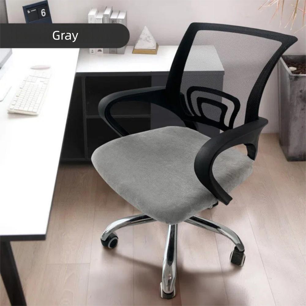 Washable Office Chair Cover Elastic Dust Cover Universal Rotating Chair Seat Cover Home Office