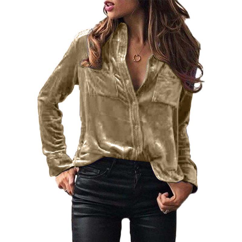 European & American Women's Fashion Long Sleeve Shirt - Spring Autumn Collection