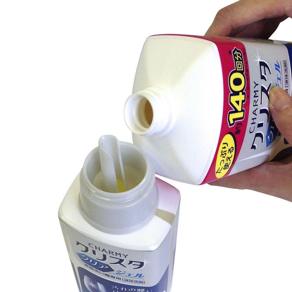 Charmy Crystagel Charmy Crysta Clear Gel Dishwasher Detergent Refill 840g [Large Capacity]