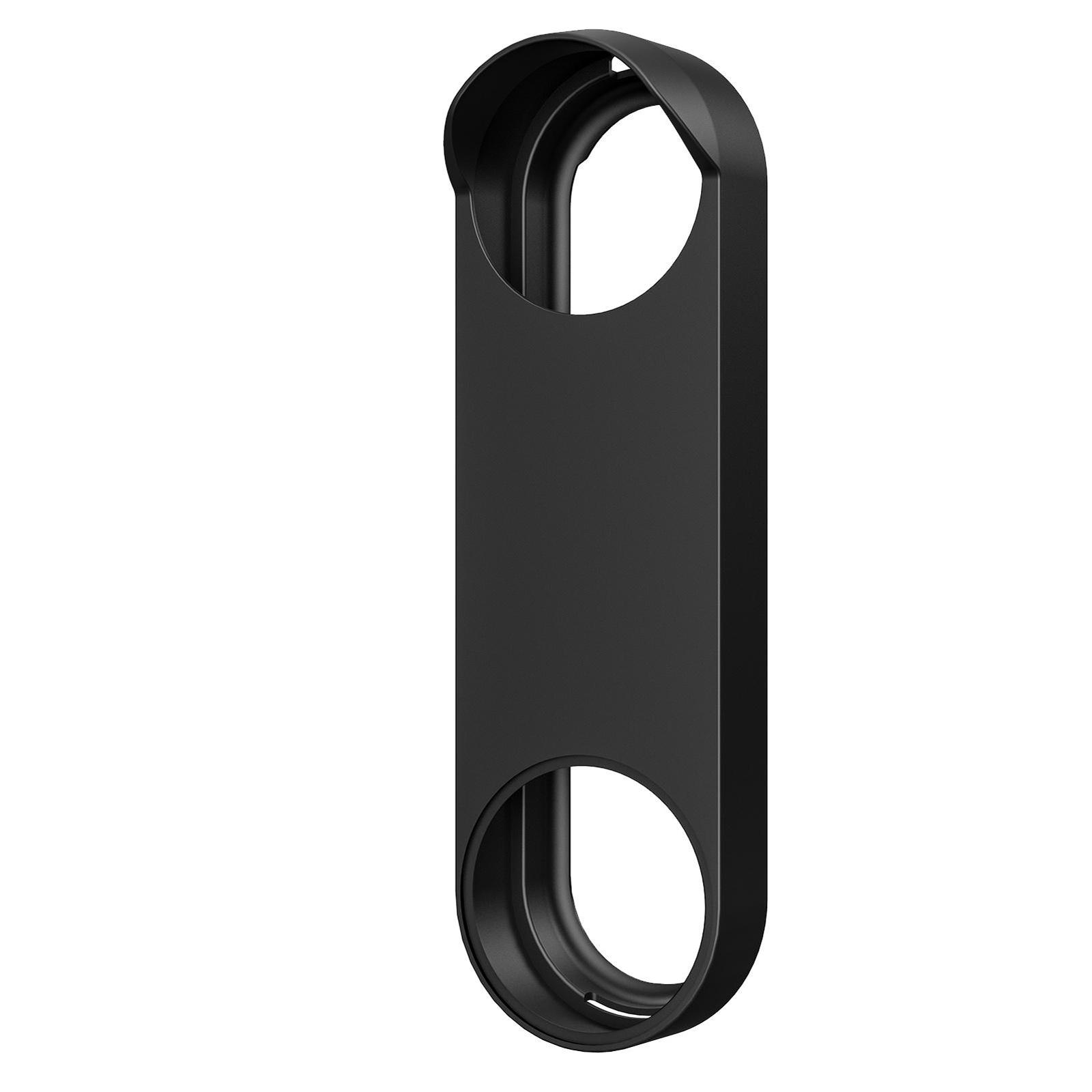 Doorbell Silicone Case Protector Thickened Cover Compatible For Nest Doorbell (wire-controlled 2nd Gen) black #1