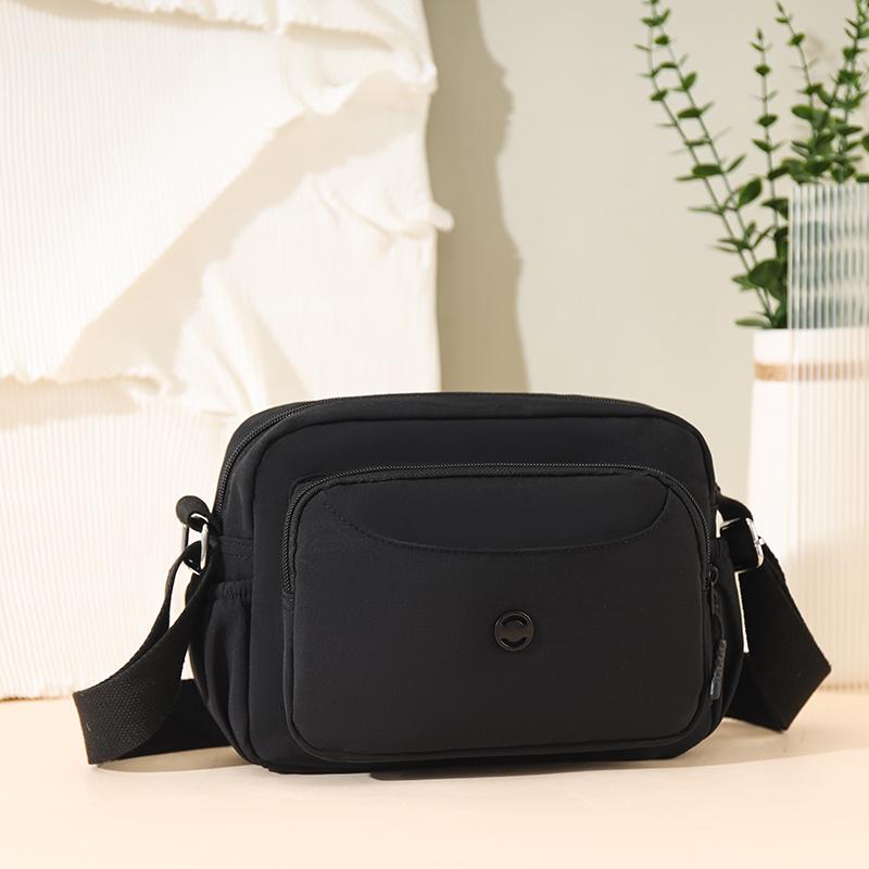 Versatile Women's Single Shoulder Bag, Casual and Simple Crossbody Bag, Waterproof Nylon Handbag Daily Use Phone Bag and Purses