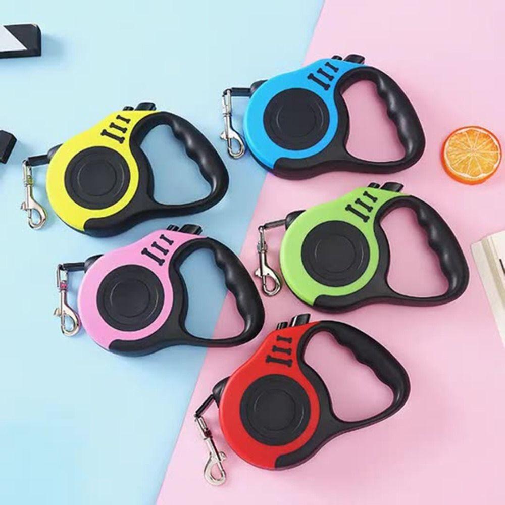 Telescopic Retractable Dog Leash 3/5 M Pet Tape New Dog Tape