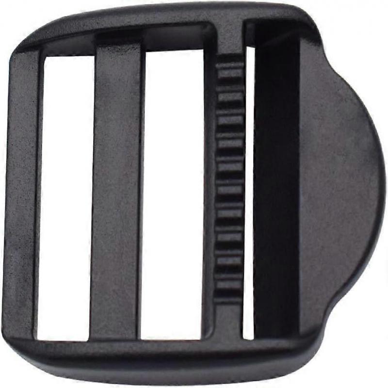 25mm Plastic Ladder Slider Adjust Lock Buckles for Backpack Straps 1 Webbing Pack of 10