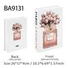 Fashion Perfume Decorative Books Home Decor Open Luxury Fake Book Storage Box Coffee Table Shelf Ornaments Interior Decoration