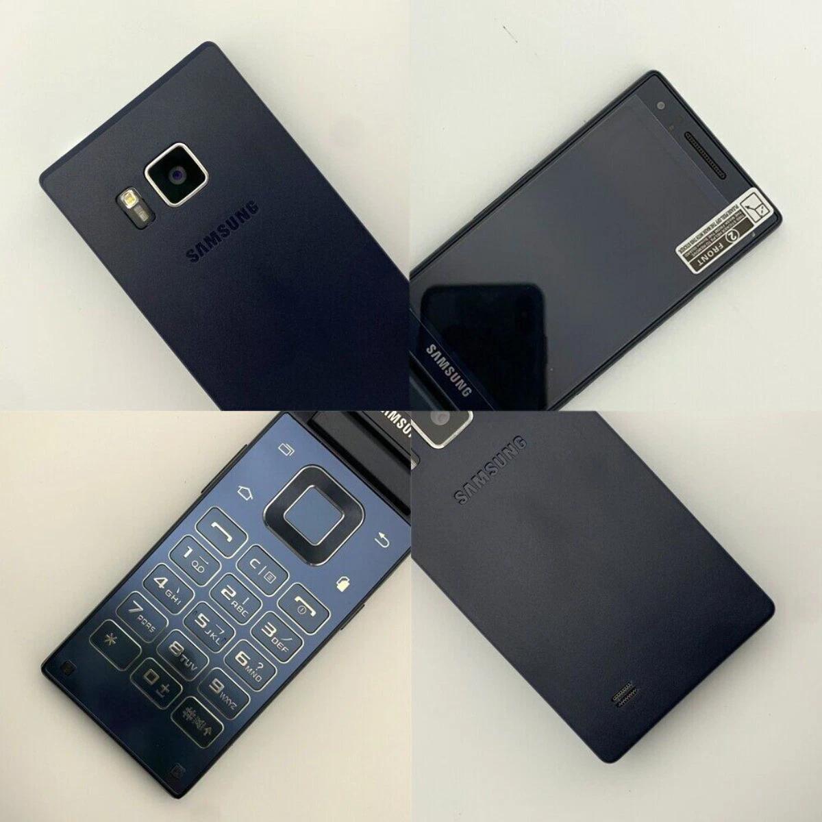 Generalüberholtes Samsung G9198 Original Dual-SIM 2 GB RAM 16 GB ROM 16 MP Dual-Screen Klapp-Smartphone Entsperrt schwarz