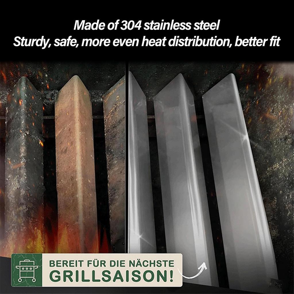 5 BUC Placă de Căldură de Rezervă pentru Grătarele Weber Spirit E310 S310 Oțel Inoxidabil 304 Piese de Schimb pentru Bare Aromă Grătar
