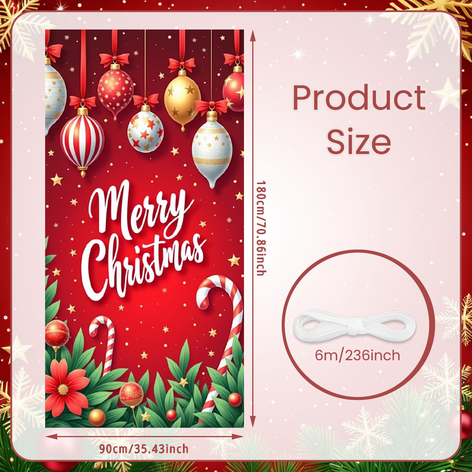 

Christmas Decoration Festive Theme Holiday Decor Christmas Backdrop Red Background Holiday Banner For Winter Festivities Holiday
