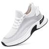 Men's Fly-knit Mesh Lightweight Walking Shoes - Invisible Height Boost Sneakers for Summer and Outdoor Sports