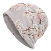 ZLIENSZUS Pink Cherry Knit Hat - Style Spring with Cherry, Soft Unisex Beanie Suitable for Casual Attire, Weekend Outfits, Casual Fashion Accessory