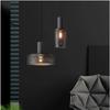 Modern Industrial Style Pendant Light Indoor LED Cement Chandelier Suspension Bedroom Hanging Light for Hall Cafe Bar Table