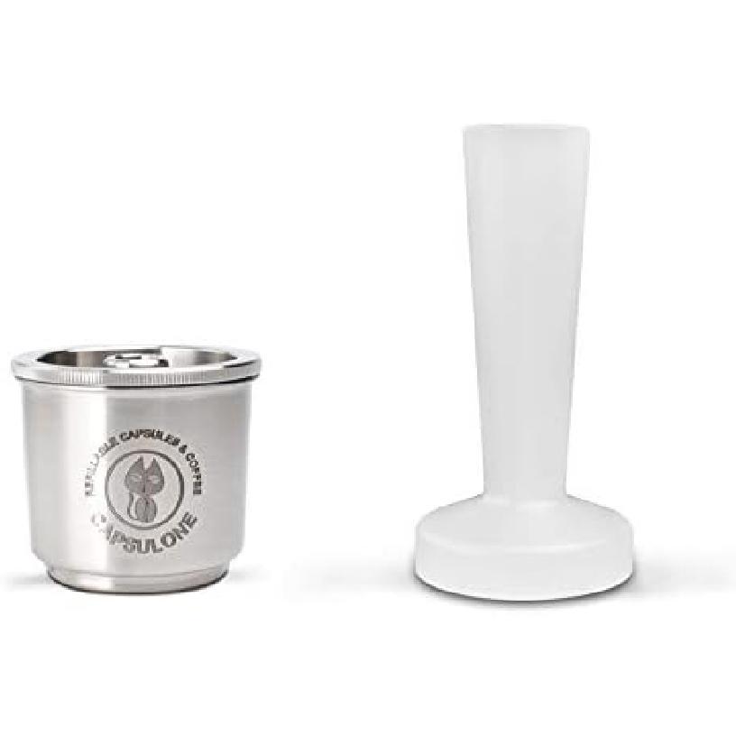 coffee capsule fit for illy coffee machine maker stainless steel capsule pod reusable filters X Y type and PP tamper
