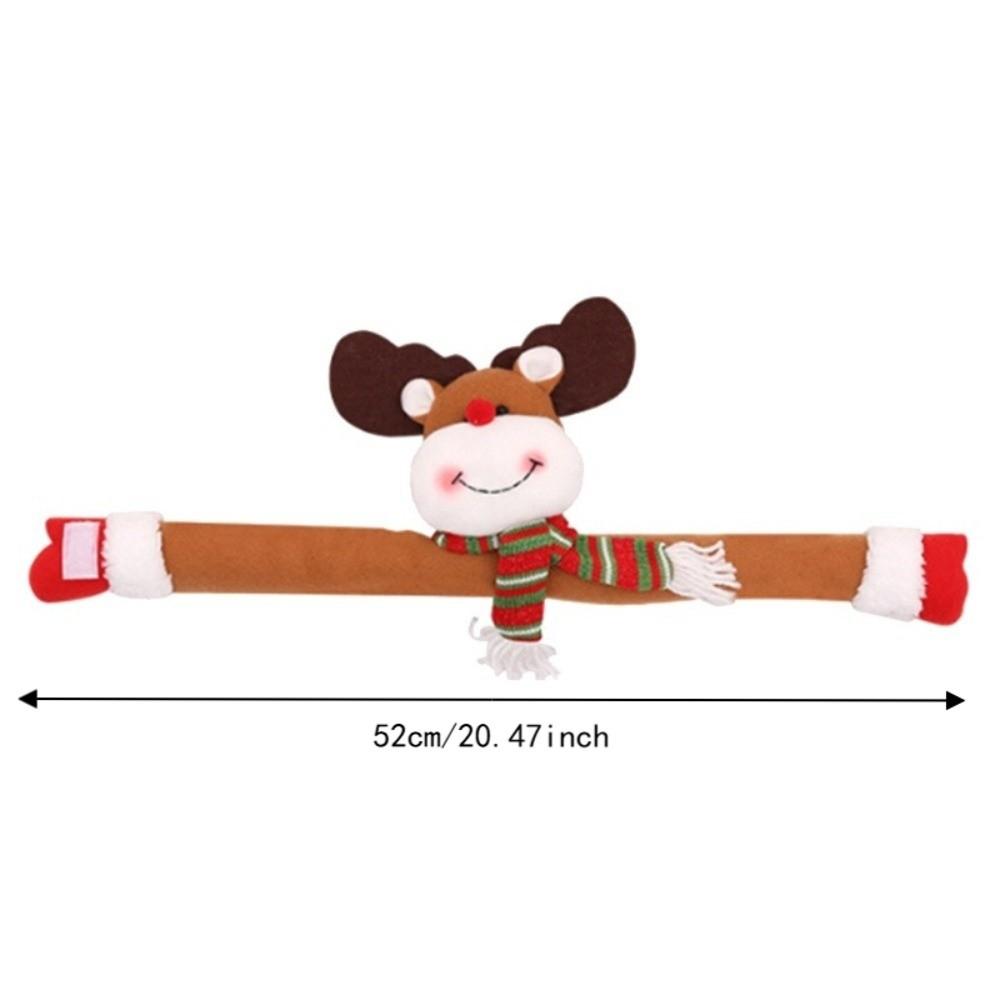 Snowman Christmas Curtain Tiebacks Deer Xmas Curtain Buckle Curtain Clips Window Treatment