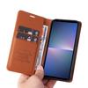 YIKATU YK-001 For Sony Xperia 10 VI Case Folio Strong Magnetic Closure Leather Phone Cover