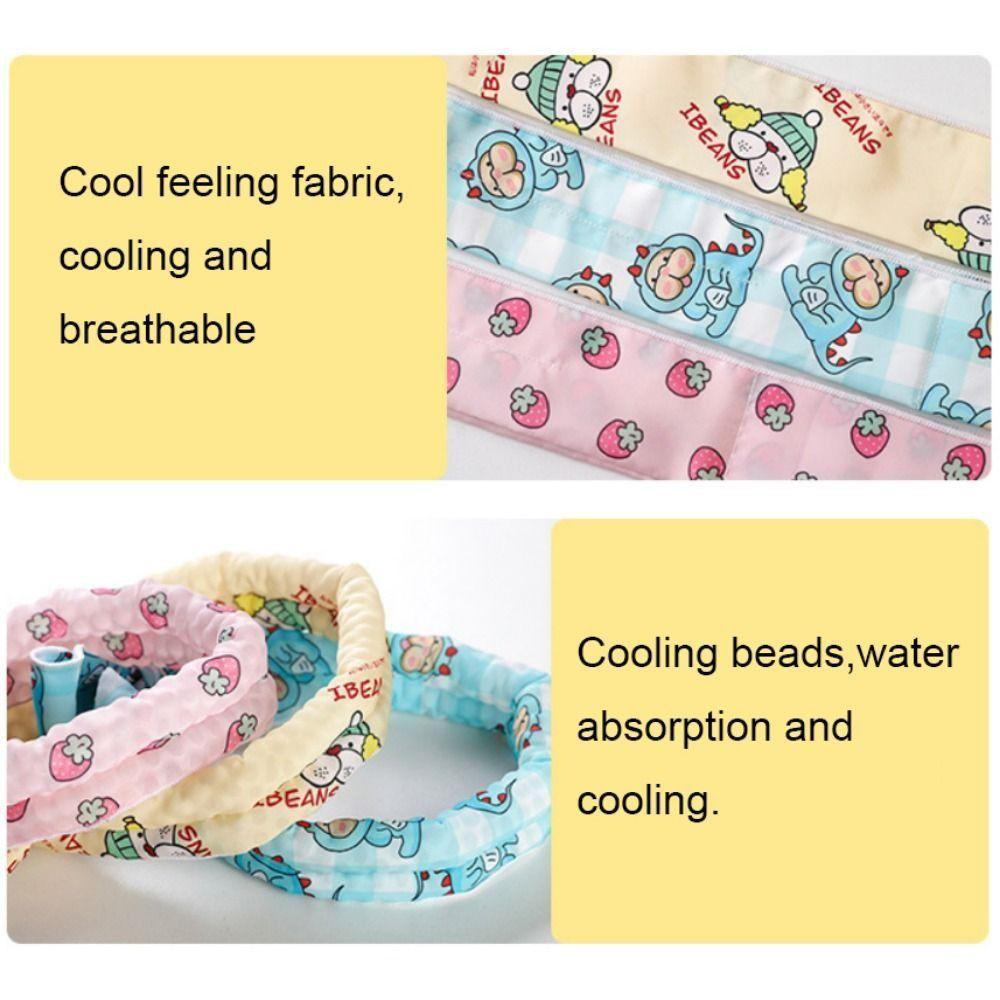 Polyester Fiber Pet Cooling Ice Scarf Absorbent Reusable Pet Cold Triangular Scarf Adjustable Physical Cooling